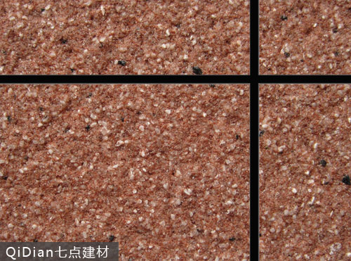 七点天然单彩真石漆 / 100%纯天然/不褪变色/超耐候、耐污性/使用年限10-15年