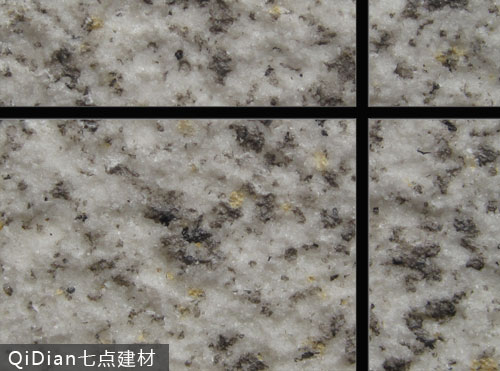 七点天然岩石真石漆/多彩真石漆 / 100%纯天然/不褪变色/超耐候、耐污性/使用年限10-15年
