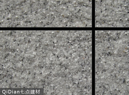 七点天然单彩真石漆 / 100%纯天然/不褪变色/超耐候、耐污性/使用年限10-15年